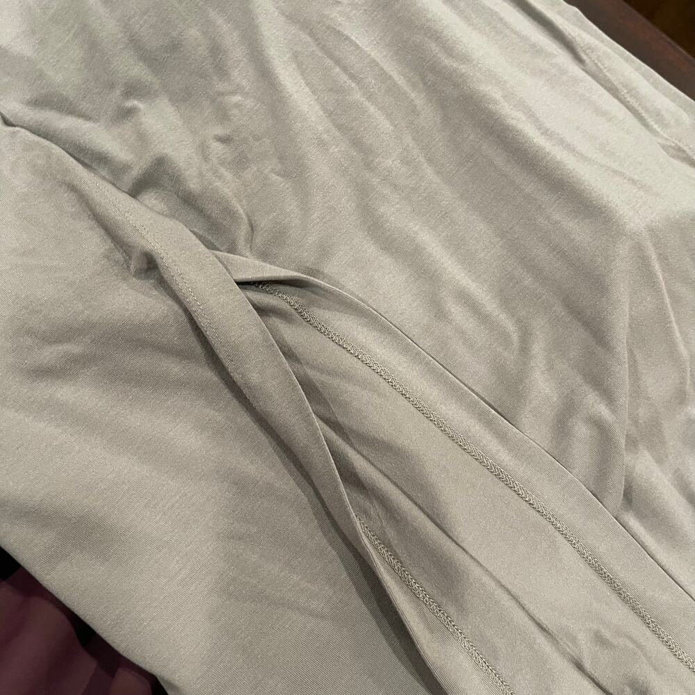 Eileen Fisher Stretch Jersey Knit‎ Mock Neck Long Tank and Pants - Picture 10 of 11